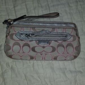 Coach wristlet